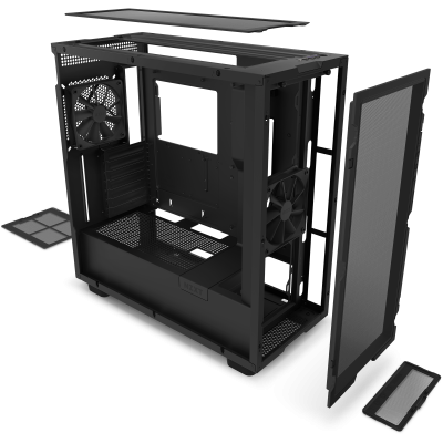 Корпус NZXT H7 Flow черный Корпус NZXT H7 Flow черный