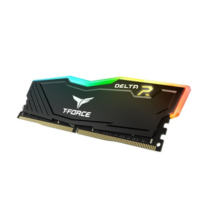Оперативная память DDR4 PC-21300 (2666 MHz)  8Gb TEAM DELTA RGB <геймерская серия>