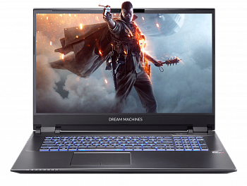 Игровой ноутбук Dream Machines RG2070S-17XX05 <17.3'' FHD WVA 240Hz, i7-10750H, RTX2070 Super 8GB>