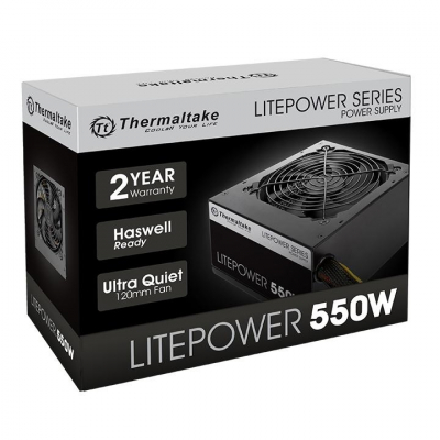 Блок питания ATX 550W Thermaltake Litepower Блок питания ATX 550W Thermaltake Litepower