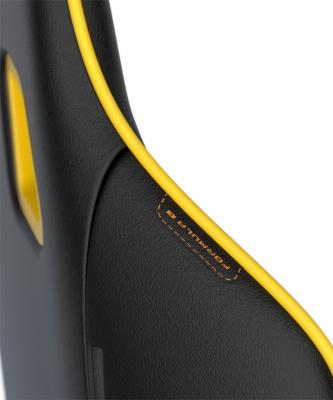 Игровое кресло DXRacer Formula GC/LFD23LTC/NY <искусственная кожа, BLACK YELLOW>