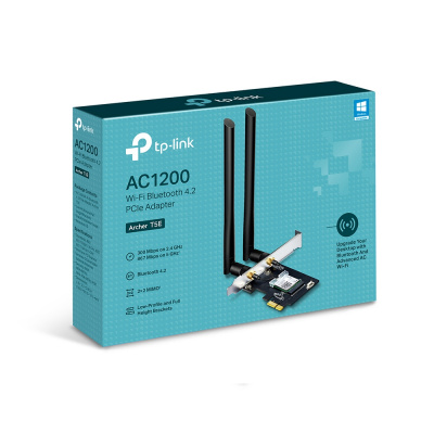 Сетевой адаптер беспроводной PCIe AC1200 Tp-Link Archer T5E Bluetooth 4.2