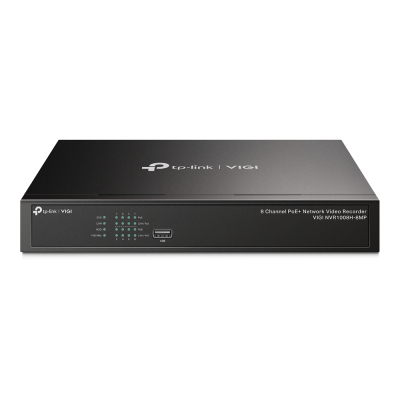 Цифровой видеорегистратор  8CH PoE+ TP-Link VIGI NVR1008H-8MP
