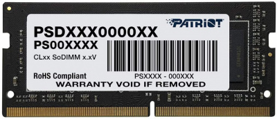 Оперативная память SODIMM DDR4 PC-25600 (3200 MHz) 32Gb PATRIOT (память для ноутбуков) <2x8, 1.2V>