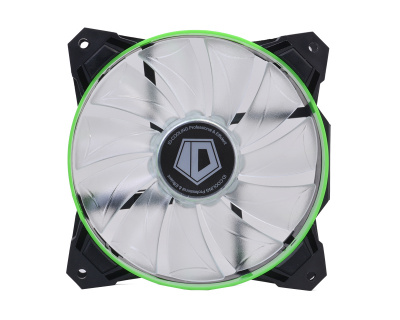 Вентилятор для корпуса ID-Cooling SF-12025-(R)G GREEN <LED, 120x120x25mm, 800~2000±10%RPM> Вентилятор для корпуса ID-Cooling SF-12025-(R)G GREEN <LED, 120x120x25mm, 800~2000±10%RPM>