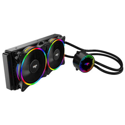 Жидкостная система охлаждения AIGO AC240 <RGB, Intel 1200/115x/20xx, AMD AM4/3, FAN120>