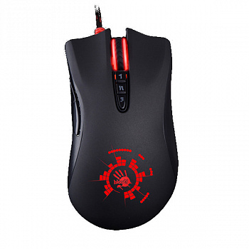 Мышь игровая Bloody A91 BLACK <оптическая, USB2.0/ 3.0, 4000 CPI, 1.8 м>