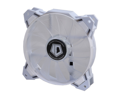 Вентилятор для корпуса ID-Cooling SF-12025-W WHITE <LED, 120x120x25mm, 800~2000±10%RPM>