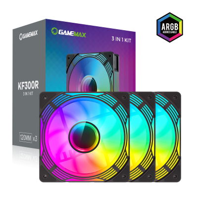 Вентилятор для корпуса GameMax KF300R BK