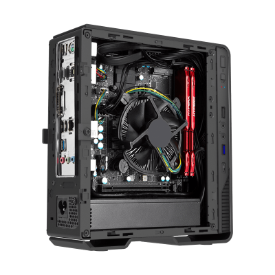 Корпус ПК с БП GameMax Violin Black <180W-PSU>