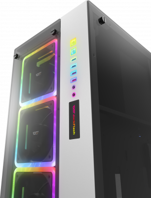 Корпус ПК без БП DarkFlash DF800 <EATX, 9x3.5, 7x2.5, 2xUSB 3.0, 2xUSB2.0, Audio, 552*271*771mm>