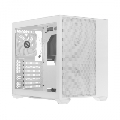 Корпус ПК без БП Lian Li O11 Air Mini E-ATX/ATX/m-ATX/m-ITX G99.O11AMW.00 White
