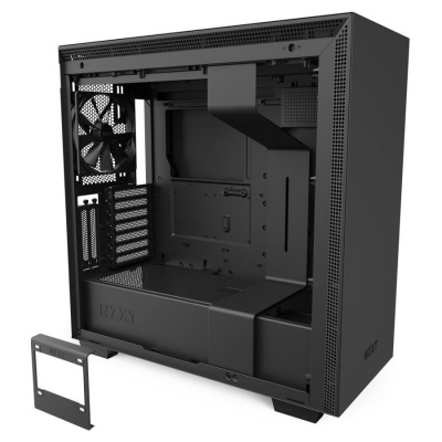Корпус NZXT H710i CA-H710i-B1 Mid Tower Black/Black Chassis with Smart Device 2, 3x120, 1x140mm Aer 
