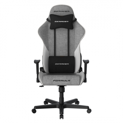 Игровое кресло DXRacer Formula GC/LFD23FBCFBB/GW <водостойкая ткань, GREY WHITE>