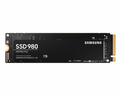 Твердотельный накопитель 1000GB SSD Samsung 980 NVMe M.2 2280 R3500Mb/s W3000MB/s MZ-V8V1T0BW