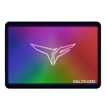 Накопитель SSD 2.5" SATA III TEAM T-FORCE  250GB DELTA MAX RGB BLACK <560/500 MB/s RETAIL>