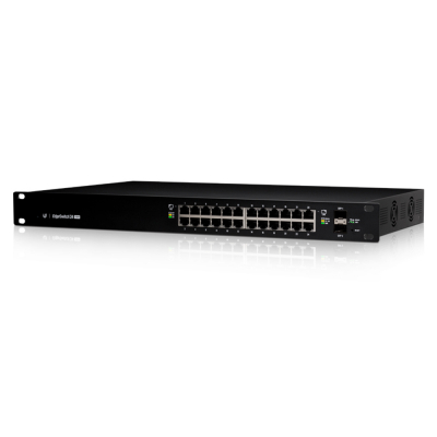 Коммутатор Ubiquiti ES-24-250W EdgeSwitch, 24-port, 2 SFP