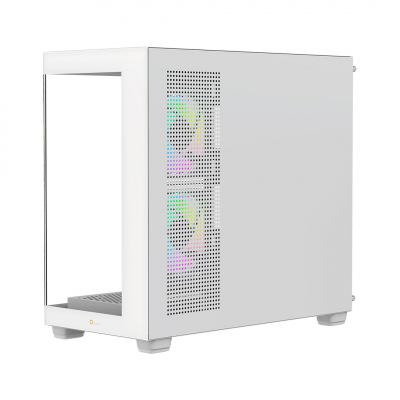 Корпус ПК без БП Ocypus Gamma C52 WH ARGB mATX/ITX 3xUSB Белый Gamma-C52-WHD300XX-GL