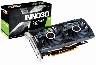 Видеокарта Inno3D PCI-E NV GTX1660S SUPER Twin X2 