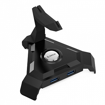 USB Хаб ORICO LH4CS-BK(EU) <USB3.0 x 4,Type-B, 109,8*126,7*27,5mm>