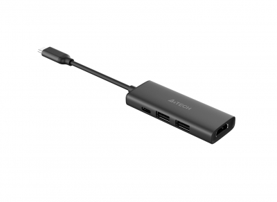 Адаптер A4tech DST-40C <100W, 1 x USB-C PD, 1 x USB 3.0, 1 x USB 2.0, x 4K HDMI@30Hz>