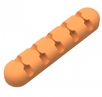 Фиксатор кабеля ORICO CBS5-OR <5X, 96*20*12mm, силикон, ORANGE>