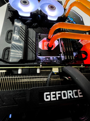 Компьютер MOON bladeX <11700K/КАСТОМНАЯ CЖО/MB AsusTUFGAMING Z590/32GB3600/NVME256/2TB/RTX3070 8GB>