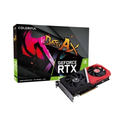 Видеокарта Colorful RTX 3060 NB DUO 12G V2 L-V <12GB, 3*DP+1*HDMI, 8PIN, 192bit>
