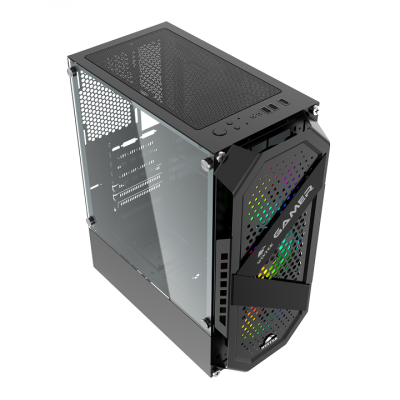 Корпус Wintek Gamer D535-B TG, Midi tower