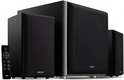 Акустическая система Bluetooth Edifier M601DB Black <2.1, RMS 110Вт, BT, Line In, AUX, Optical, Coa>