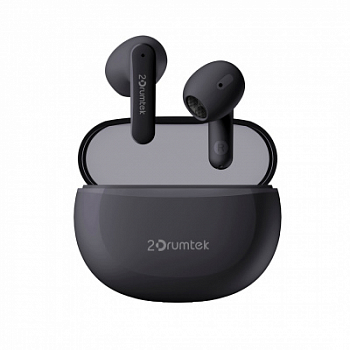 Наушники TWS A4tech 2Drumtek B20-AshGrey <BT v5.2, 20kHz, 102dB, Наушник: 40mAh , Кейс: 380mAh>