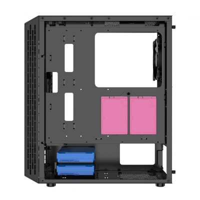 Корпус Wintek Intelligent 802-B TG, ATX/Micro ATX, USB 2*3.0/1*2.0, HD-Audio+Mic, 0,5 mm, 1*12cm Корпус Wintek Intelligent 802-B TG, ATX/Micro ATX, USB 2*3.0/1*2.0, HD-Audio+Mic, 0,5 mm, 1*12cm