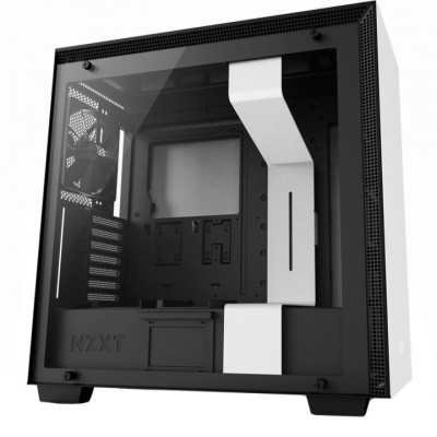 Корпус NZXT H700  CA-H700B-W1 Mid Tower White/Black
