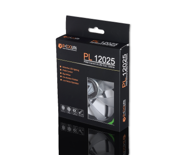 Вентилятор для корпуса ID-Cooling PL-12025-G GREEN LED Вентилятор для корпуса ID-Cooling PL-12025-G GREEN LED
