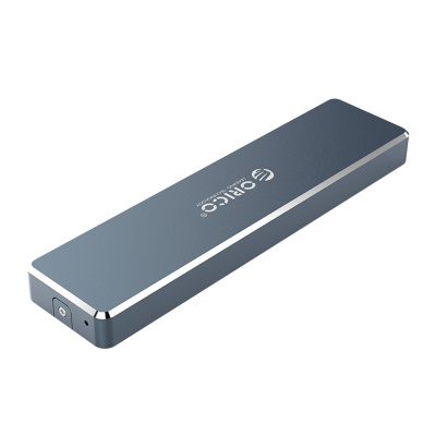 Внешний корпус NGFF M.2 SSD ORICO PVM2F-C3-GY-BP <USB3.1 Type-C, 5Gbps, 2 ТБ, 104*26*10mm>