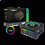 Блок питания ПК  850W GameMax RGB-850 <12cm fan, with APFC, 1x24PIN,1x12V8pin(4+4),8xSATA>