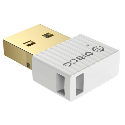 Адаптер USB Bluetooth ORICO BTA-508-WH-BP <BT5.0 + EDR, 5Mbps, до 20M>