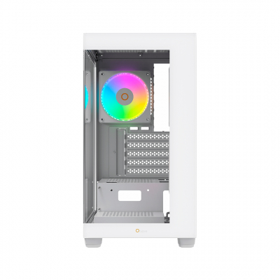 Корпус ПК без БП Ocypus Gamma C52 WH ARGB mATX/ITX 3xUSB Белый Gamma-C52-WHD300XX-GL
