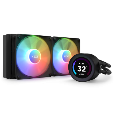 Жидкостная система охлаждения NZXT Kraken Elite 240 RGB <2x120mm RGB, 2.36” LCD Display, GIF, black> Жидкостная система охлаждения NZXT Kraken Elite 240 RGB <2x120mm RGB, 2.36” LCD Display, GIF, black>