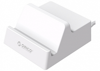 Зарядная станция 20W 4-портовая ORICO CHK-4U-EU-WH-PRO <20W 4 USB, 5V2.4A, 88*80*45mm>