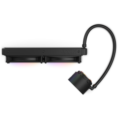 Жидкостная система охлаждения NZXT Kraken Elite 280 RGB <2x140mm RGB, 2.36” LCD Display, GIF, black>