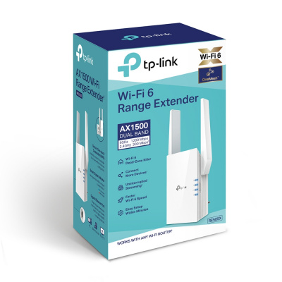 Повторитель беспроводной AX1500 Tp-Link RE505X Wi-Fi 6