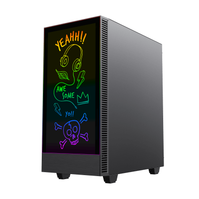 Корпус ПК без БП GameMax Kreator <MATX, 1x120FAN>