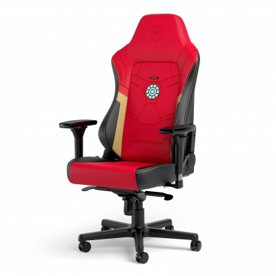 Игровое кресло Noblechairs HERO Iron Man Special Edition <Экокожа, подлокотник 4D, газлифт 4> Игровое кресло Noblechairs HERO Iron Man Special Edition <Экокожа, подлокотник 4D, газлифт 4>