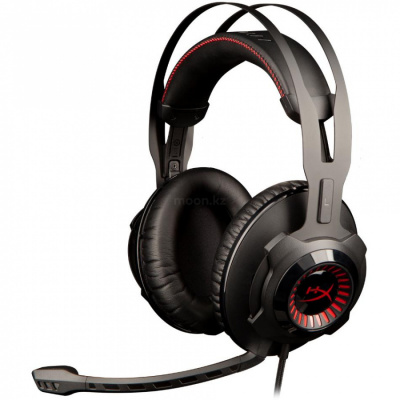 Наушники-гарнитура игровые HyperX Cloud Revolver <HX-HSCR-GM, черный-белый>