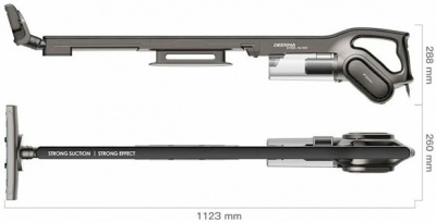 Пылесос Deerma DX700S черный