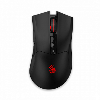 Мышь игровая беспроводная Bloody R90Plus-Stone Black <2.4GHz, 5000CPI, 60H>