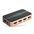 Сплиттер HDMI Vention ACCG0-EU <1 In 4 Out HDMI Splitter 4K@30Hz Gold Aluminum Alloy Type EU Stand>