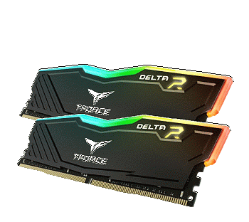 Оперативная память DDR4 PC-25600 (3200 MHz) 16Gb (8GB*2) TEAM DELTA RGB <геймерская серия>