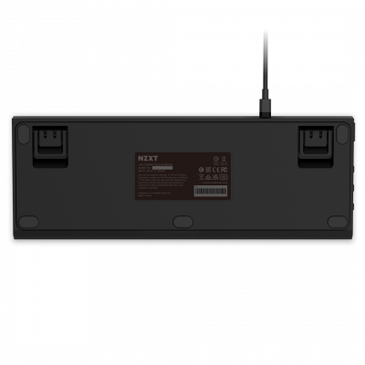 Клавиатура игровая NZXT Function MiniTKL <87 клавиш, RGB, механическая, белый/черный, 2м><ENG>